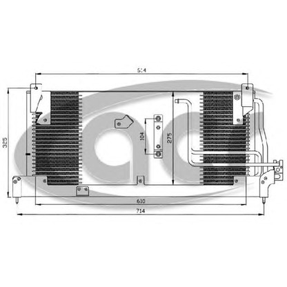 Photo Condenser, air conditioning ACR 300569