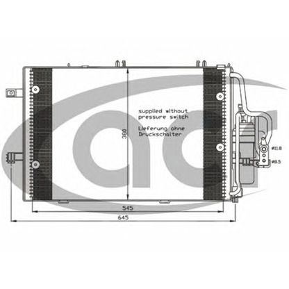 Foto Kondensator, Klimaanlage ACR 300588