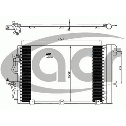 Photo Condenser, air conditioning ACR 300618