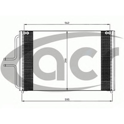 Photo Condenser, air conditioning ACR 300621