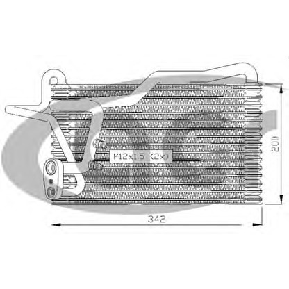 Photo Evaporator, air conditioning ACR 310021