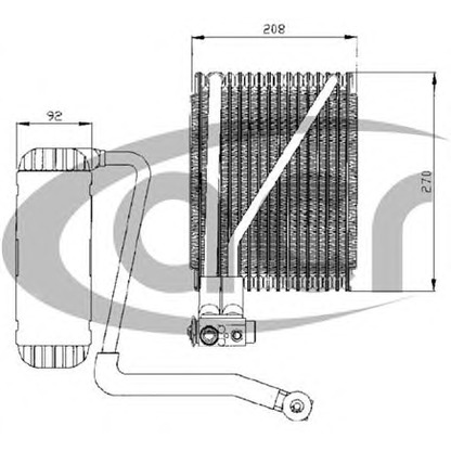 Foto Evaporador, aire acondicionado ACR 310030