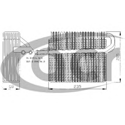 Foto Evaporador, aire acondicionado ACR 310116