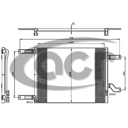 Foto Condensador, aire acondicionado ACR 300155