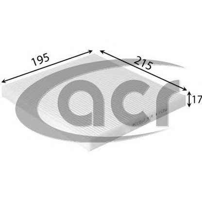 Foto Filter, Innenraumluft ACR 321642