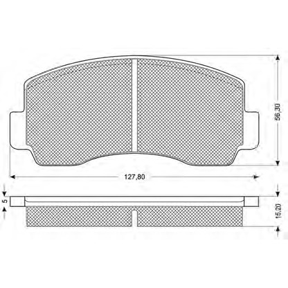 Foto Kit pastiglie freno, Freno a disco PROCODIS FRANCE PF1145