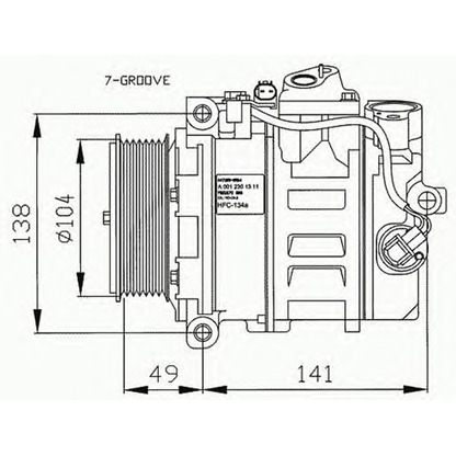 Foto Compressore, Climatizzatore AUTOCLIMA 40440138