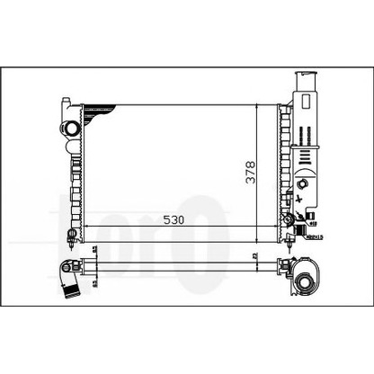 Foto Kühler, Motorkühlung LORO 0090170005