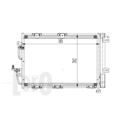 Photo Condenser, air conditioning LORO 0370160024