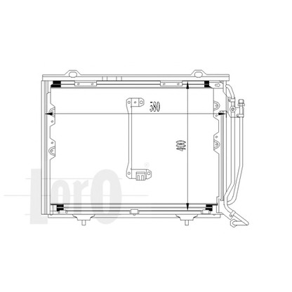 Photo Condenser, air conditioning LORO 0540160016