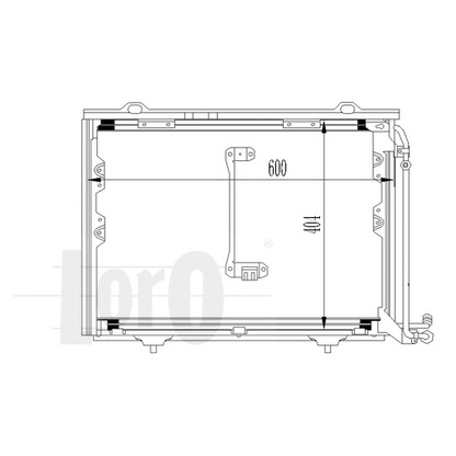 Photo Condenser, air conditioning LORO 0540160023