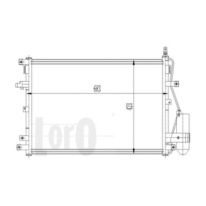 Photo Condenser, air conditioning LORO 0520160005