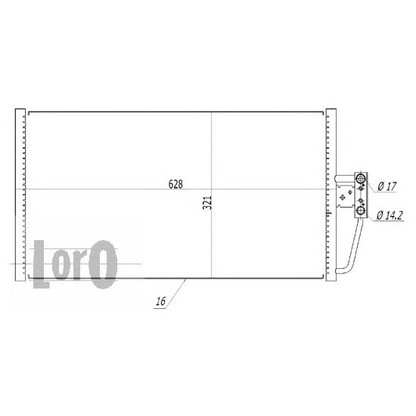 Foto Condensador, aire acondicionado LORO 0040160023