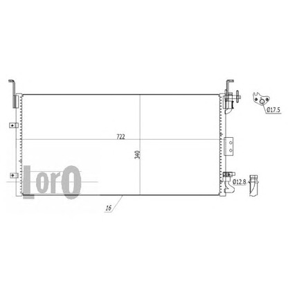 Foto Condensatore, Climatizzatore LORO 0190160003