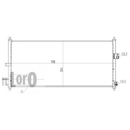 Foto Condensatore, Climatizzatore LORO 0350160027