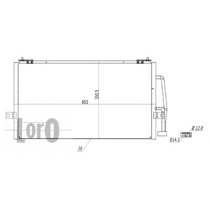 Foto Condensador, aire acondicionado LORO 0520160002