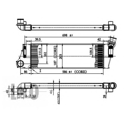 Foto Intercooler LORO 0420180002