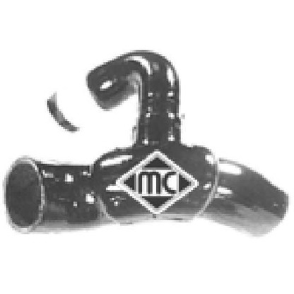 Photo Radiator Hose METALCAUCHO 08087