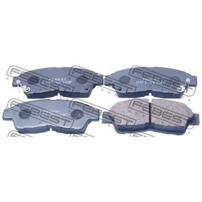 Photo Brake Pad Set, disc brake FEBEST 0101GX100F