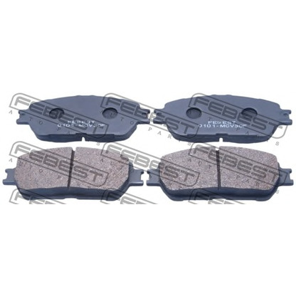 Photo Brake Pad Set, disc brake FEBEST 0101MCV30F