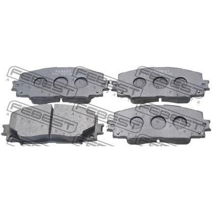 Photo Brake Pad Set, disc brake FEBEST 0101NSP130F