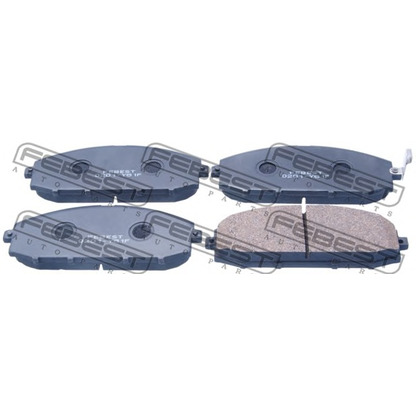 Photo Brake Pad Set, disc brake FEBEST 0201Y61F