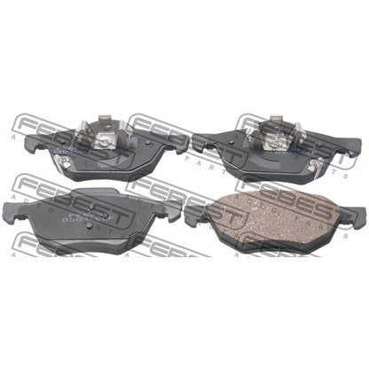 Photo Brake Pad Set, disc brake FEBEST 0301CLF