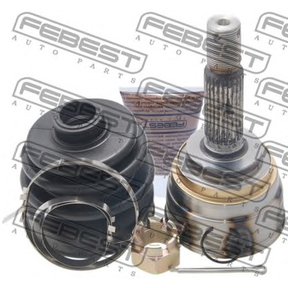 Photo Joint Kit, drive shaft FEBEST 0410007