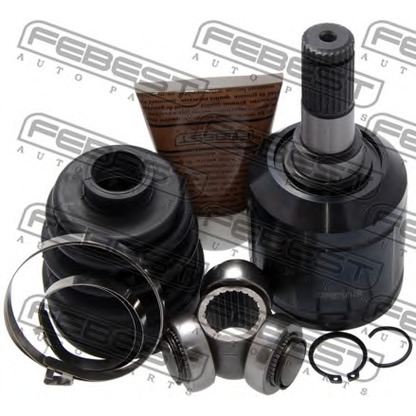 Photo Joint Kit, drive shaft FEBEST 0411E55