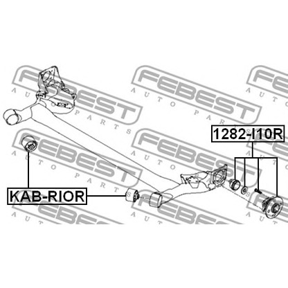 Foto Radlagersatz FEBEST 1282I10R