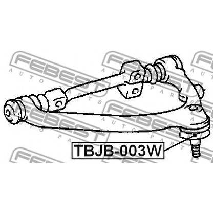 Photo Bras de liaison, suspension de roue FEBEST TBJB003W