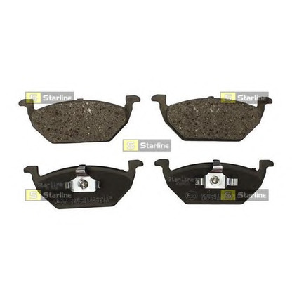 Photo Brake Pad Set, disc brake STARLINE BDS004SP