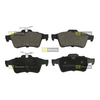 Photo Brake Pad Set, disc brake STARLINE BDS253