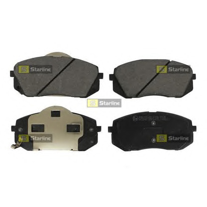 Photo Brake Pad Set, disc brake STARLINE BDS544