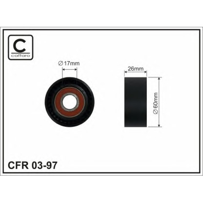 Foto Riemenspanner, Keilrippenriemen CAFFARO 0397