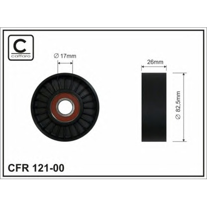 Foto Tendicinghia, Cinghia Poly-V CAFFARO 12100