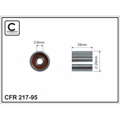 Foto Umlenk-/Führungsrolle, Zahnriemen CAFFARO 21795