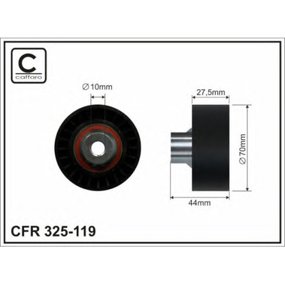 Foto Galoppino/Guidacinghia, Cinghia Poly-V CAFFARO 325119