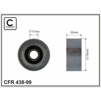 Foto Tendicinghia, Cinghia Poly-V CAFFARO 43899