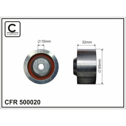 Foto Galoppino/Guidacinghia, Cinghia dentata CAFFARO 500020