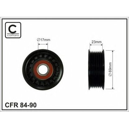 Foto Riemenspanner, Keilrippenriemen CAFFARO 8490