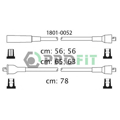 Photo Kit de câbles d'allumage PROFIT 18010052