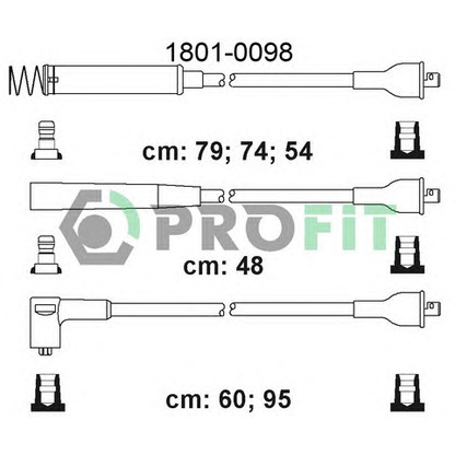 Foto Juego de cables de encendido PROFIT 18010098