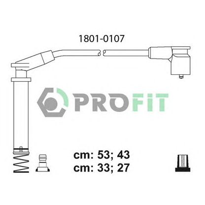 Photo Kit de câbles d'allumage PROFIT 18010107