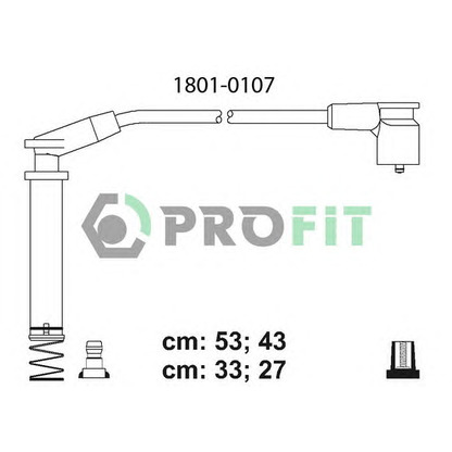 Foto Juego de cables de encendido PROFIT 18010107