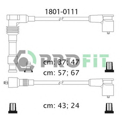 Photo Ignition Cable Kit PROFIT 18010111