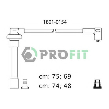 Photo Ignition Cable Kit PROFIT 18010154