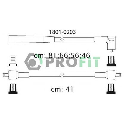 Photo Kit de câbles d'allumage PROFIT 18010203