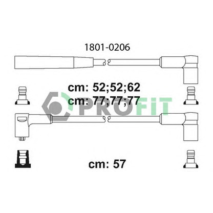 Photo Ignition Cable Kit PROFIT 18010206