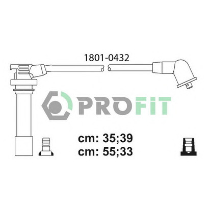 Photo Kit de câbles d'allumage PROFIT 18010432